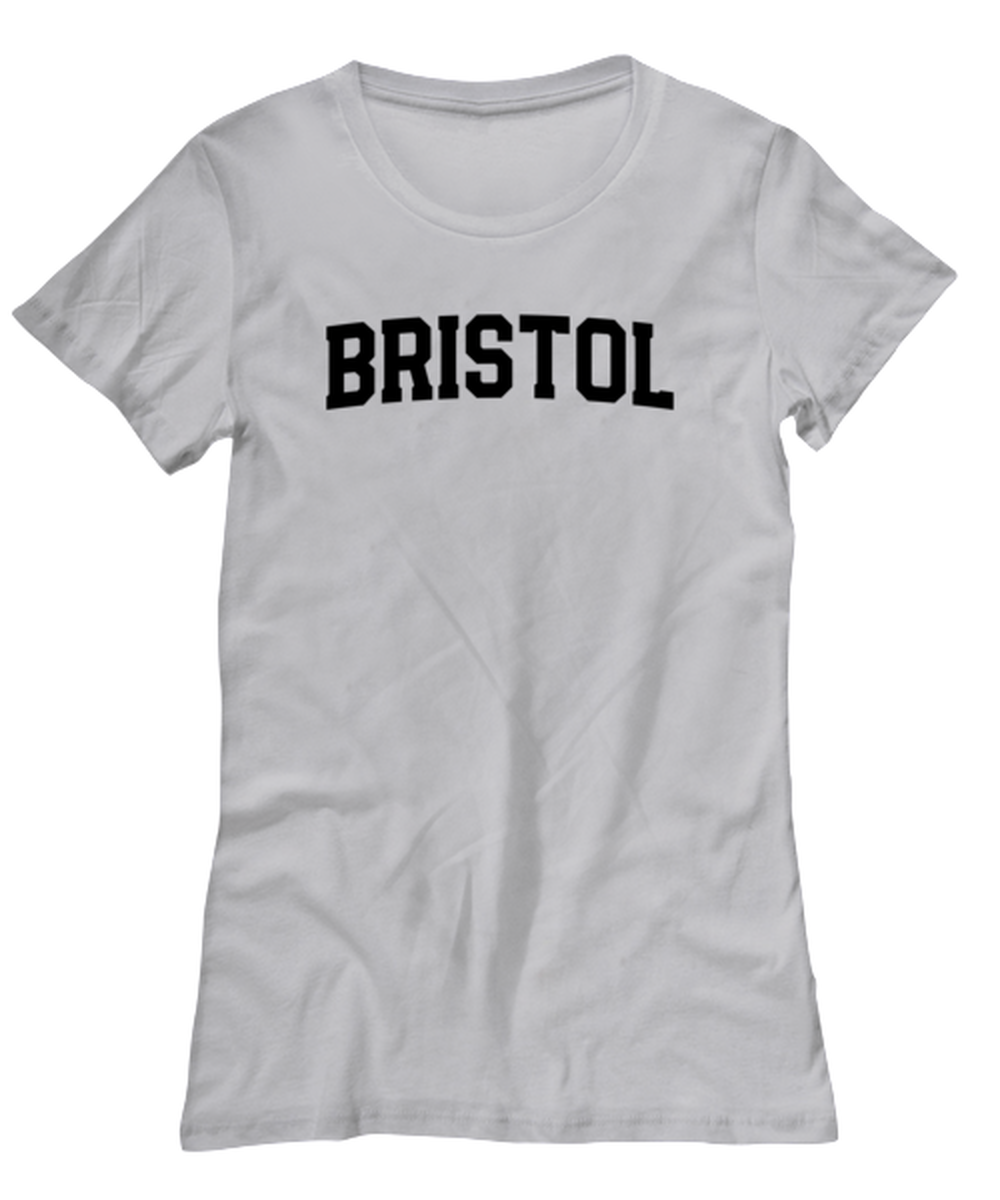 Bristol UK Moving Away Womens T Shirt Unique Tshirt Cool Woman Tee