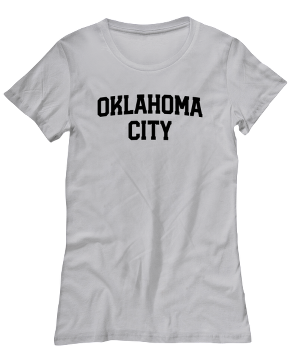 Oklahoma City Moving Away Womens T Shirt Unique Tshirt Cool Woman Tee