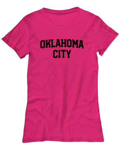 Oklahoma City Moving Away Womens T Shirt Unique Tshirt Cool Woman Tee