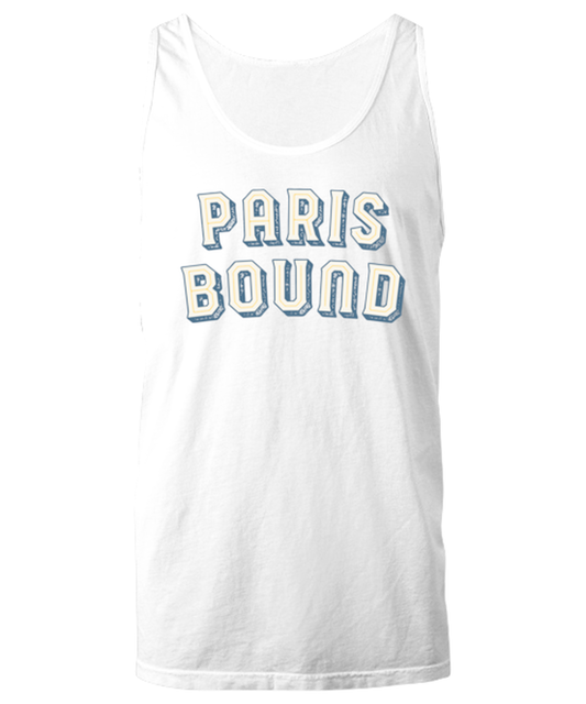 Moving to Paris France Moving Away Housewarming Unisex Tank Top Shirt Unique Tshirt