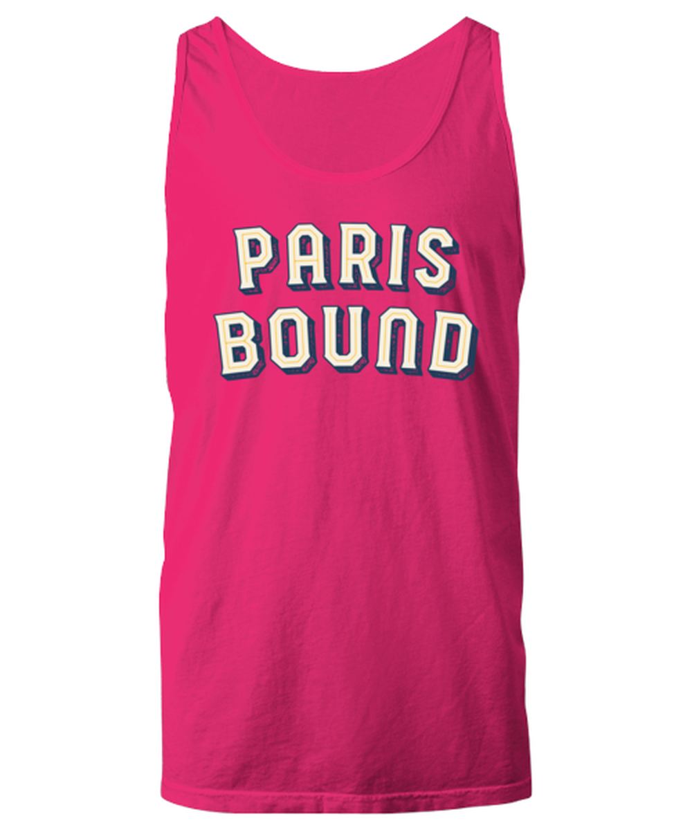 Moving to Paris France Moving Away Housewarming Unisex Tank Top Shirt Unique Tshirt