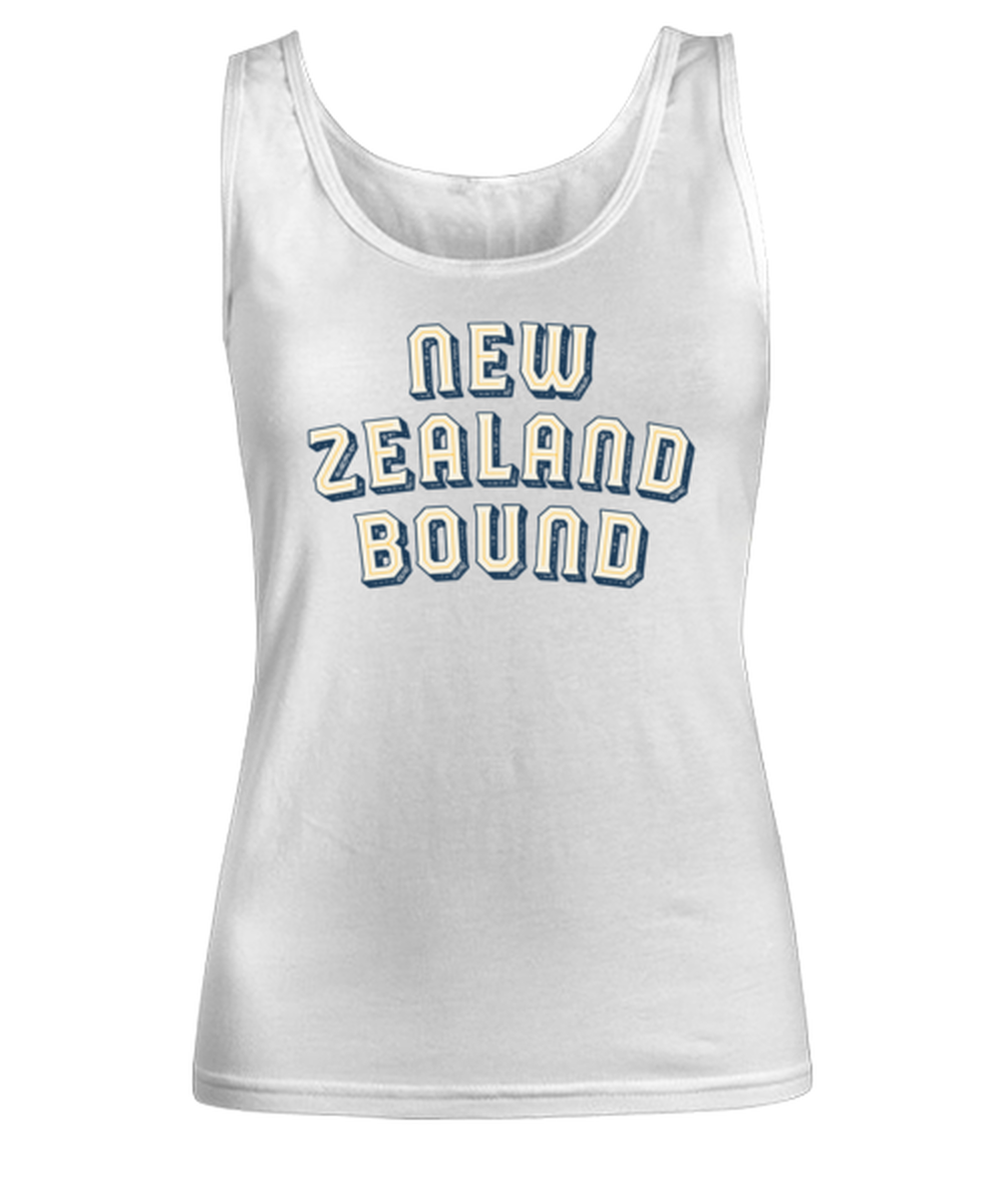 Moving to New Zealand Womens Tank Top Shirt Unique Woman Tshirt