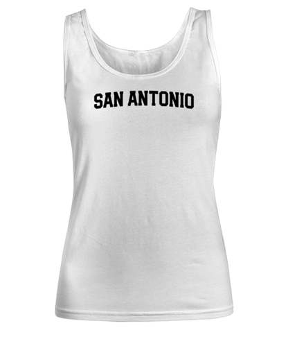 San Antonio Texas Moving Away Womens Tank Top Shirt Unique Woman Tshirt