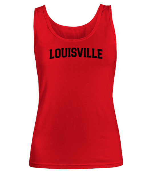 Louisville Kentucky Moving Away Womens Tank Top Shirt Unique Woman Tshirt