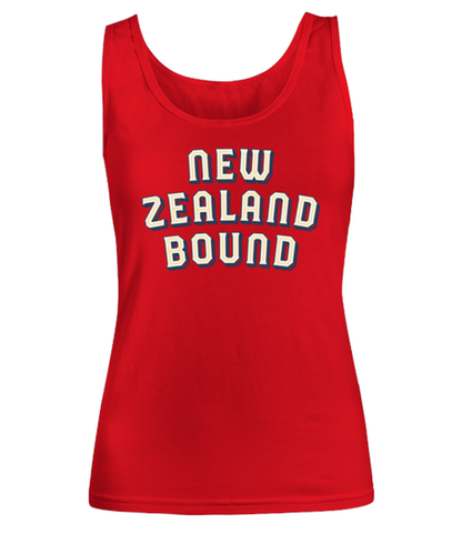 Moving to New Zealand Womens Tank Top Shirt Unique Woman Tshirt