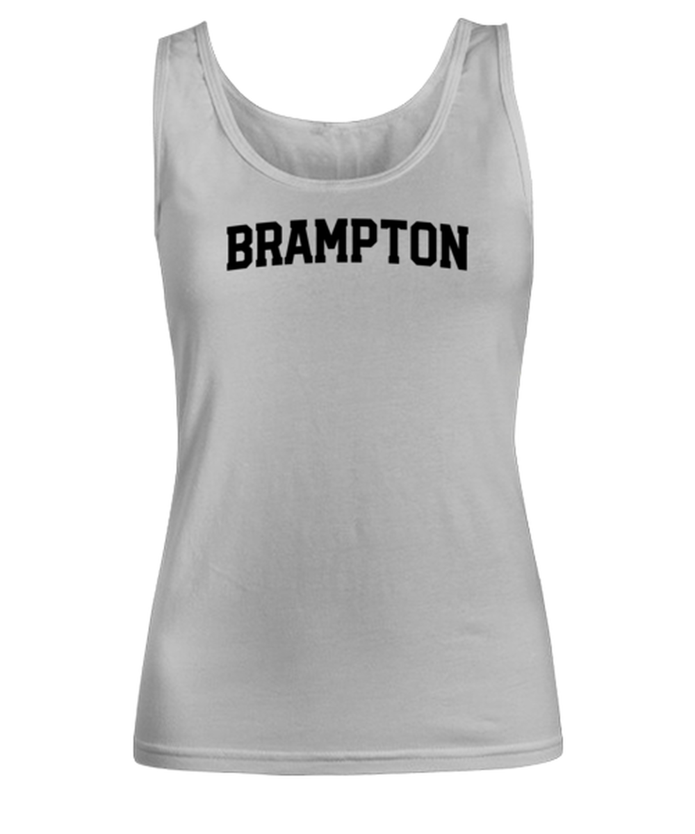 Brampton Canada Moving Away Womens Tank Top Shirt Unique Woman Tshirt