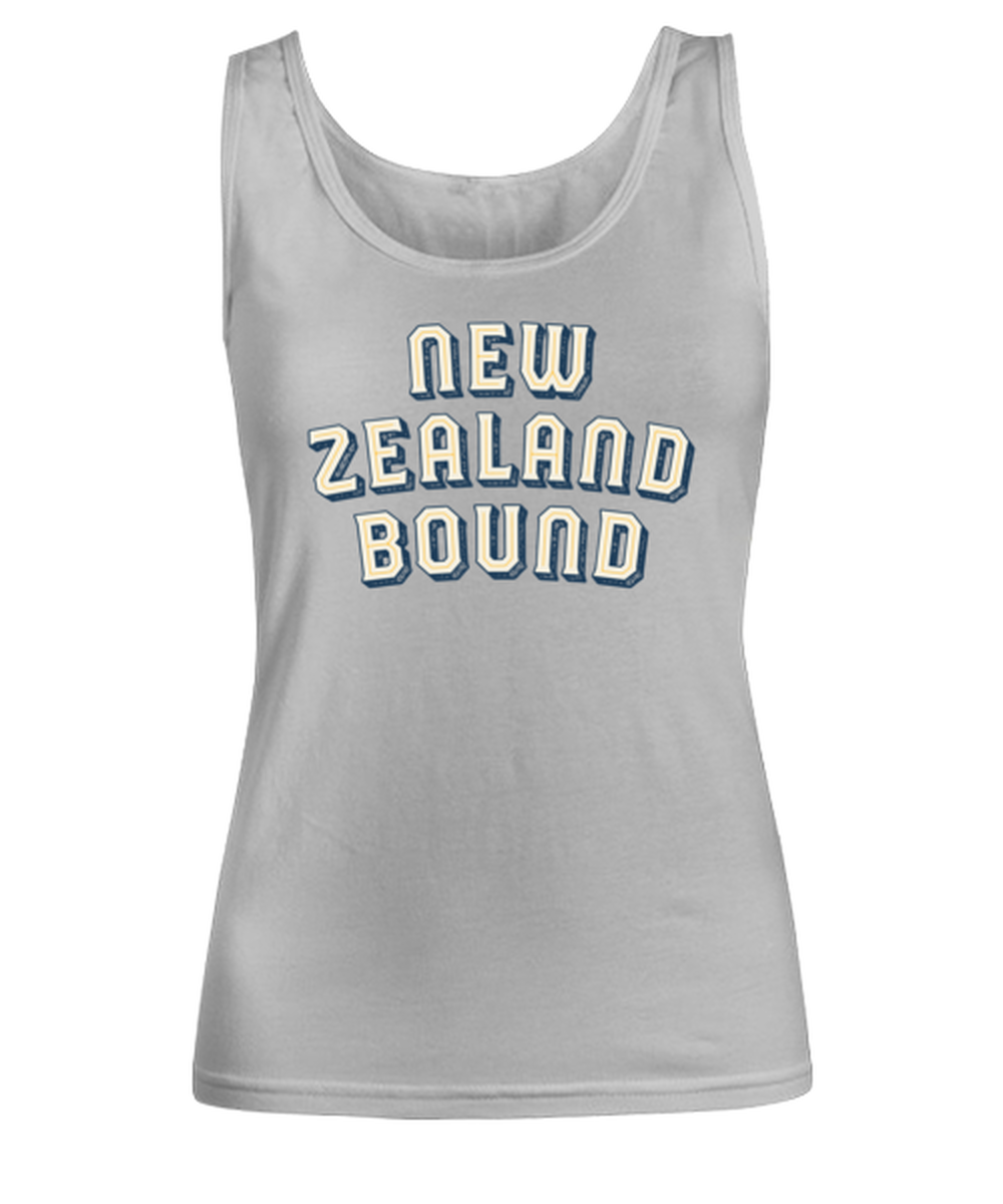 Moving to New Zealand Womens Tank Top Shirt Unique Woman Tshirt