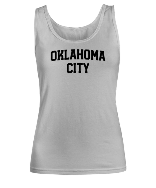 Oklahoma City Moving Away Womens Tank Top Shirt Unique Woman Tshirt