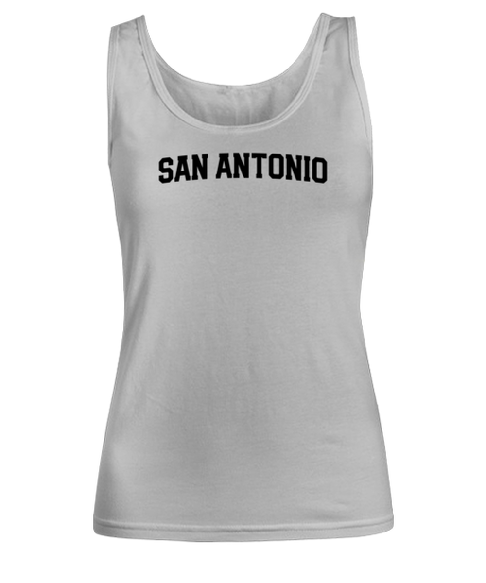 San Antonio Texas Moving Away Womens Tank Top Shirt Unique Woman Tshirt