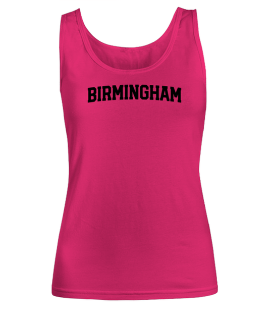 Birmingham England UK Moving Away Womens Tank Top Shirt Unique Woman Tshirt