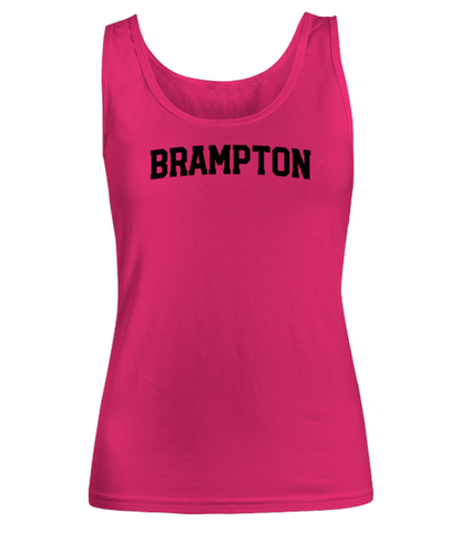 Brampton Canada Moving Away Womens Tank Top Shirt Unique Woman Tshirt