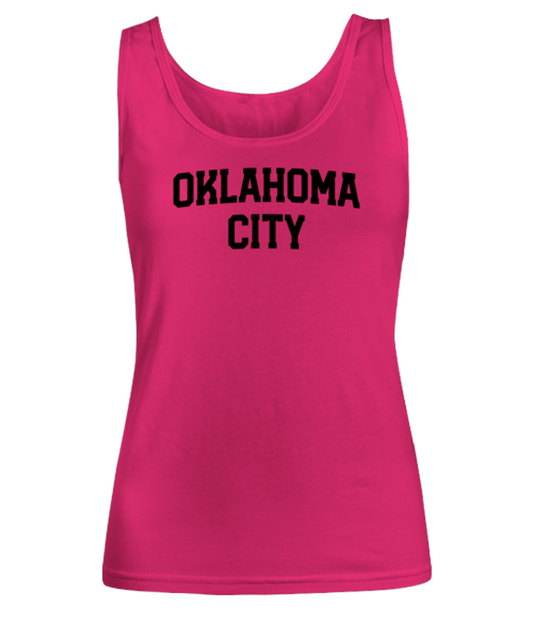 Oklahoma City Moving Away Womens Tank Top Shirt Unique Woman Tshirt