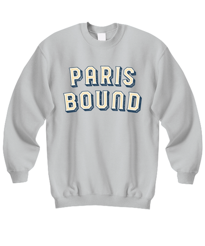 Moving to Paris France Moving Away Housewarming Sweatshirt Shirt Unique Sweater Jumper Tshirt