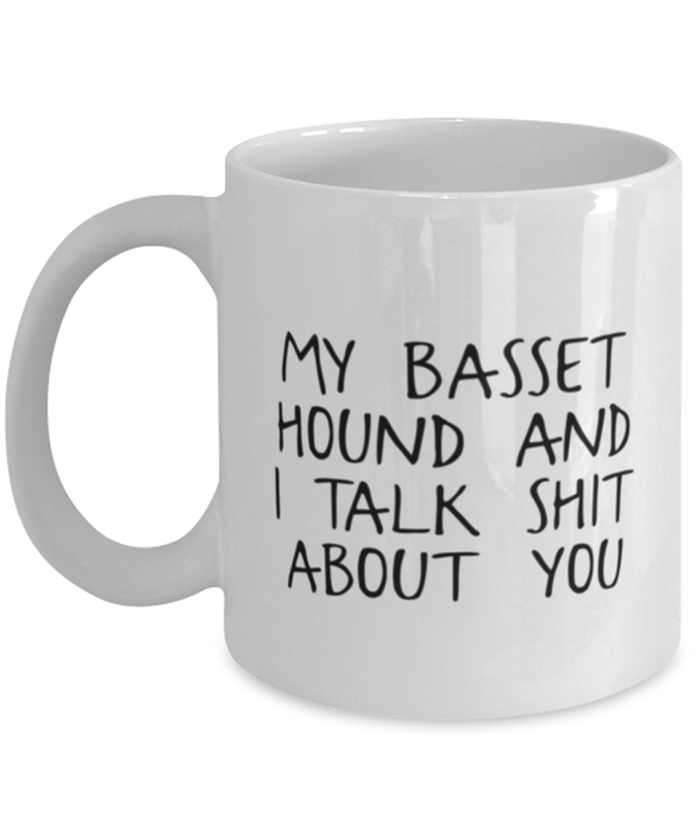 Basset Hound Coffee Mug Unique Birthday Cup Men Women