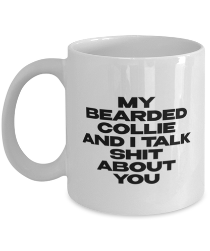 Bearded Collie Coffee Mug Unique Birthday Cup Men Women