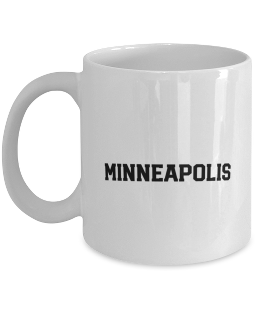 Minneapolis Minnesota Moving Away Coffee Mug Unique Birthday Cup Men Women