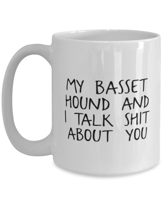 Basset Hound Coffee Mug Unique Birthday Cup Men Women