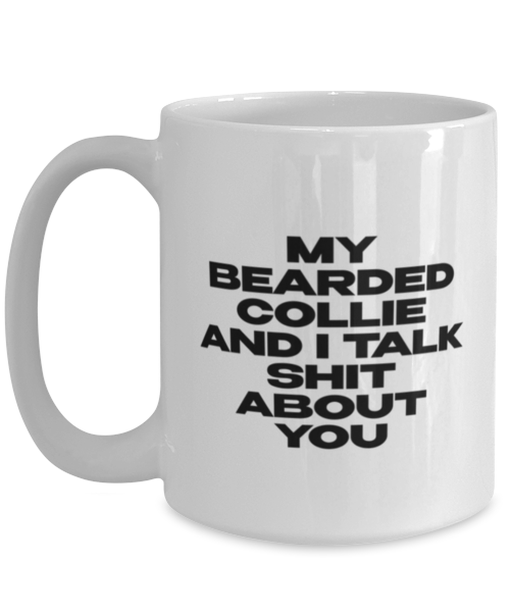 Bearded Collie Coffee Mug Unique Birthday Cup Men Women