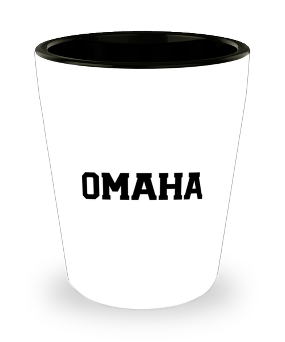 Omaha Nebraska Moving Away Shot Glass Unique Shotglass Men Women