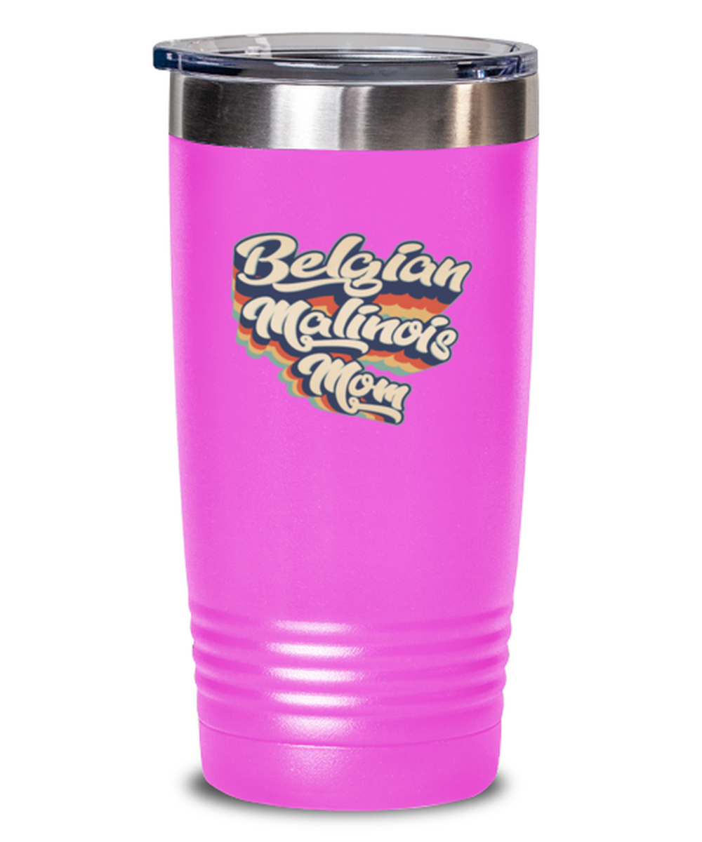 Belgian Malinois Mom Mama Dog Mother Travel Coffee Mug Unique Reusable Tumbler Cup Men Women