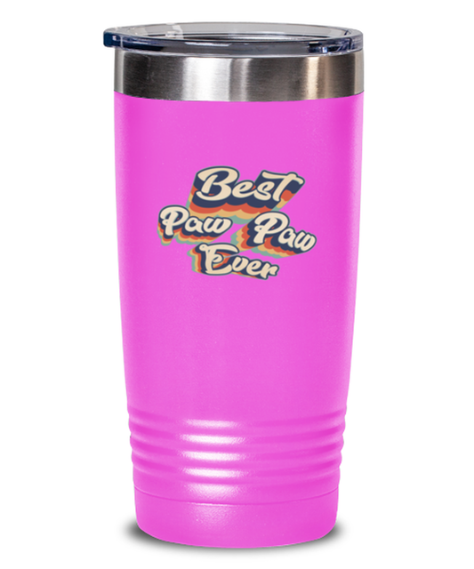 Paw Paw Best Ever Travel Coffee Mug Unique Reusable Tumbler Cup Men Women