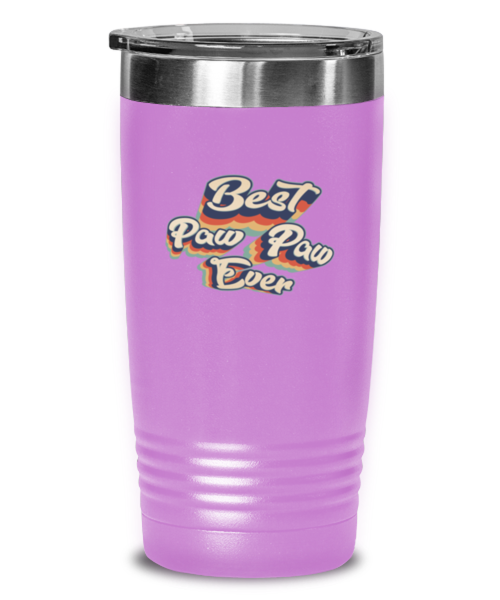 Paw Paw Best Ever Travel Coffee Mug Unique Reusable Tumbler Cup Men Women