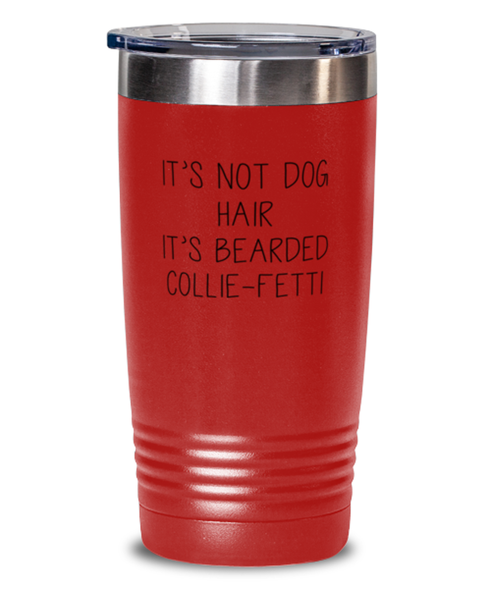 Bearded Collie Travel Coffee Mug Unique Reusable Tumbler Cup Men Women