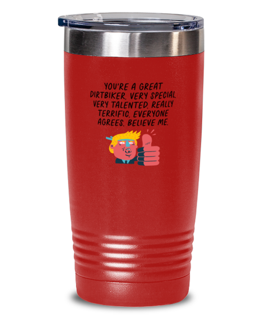 Dirtbiking Dirt Bike Dirtbike Bike Travel Coffee Mug Unique Reusable Tumbler Cup Men Women