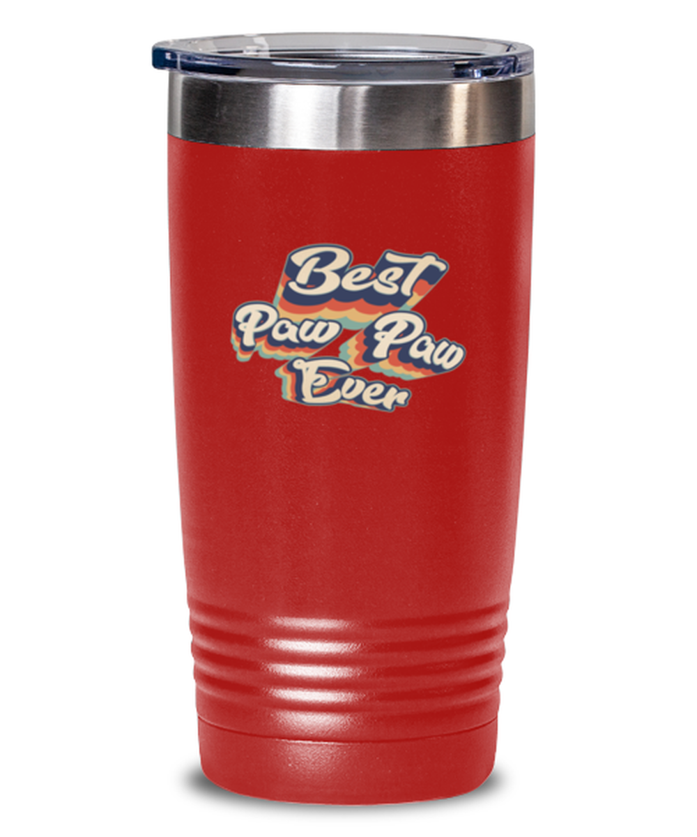 Paw Paw Best Ever Travel Coffee Mug Unique Reusable Tumbler Cup Men Women