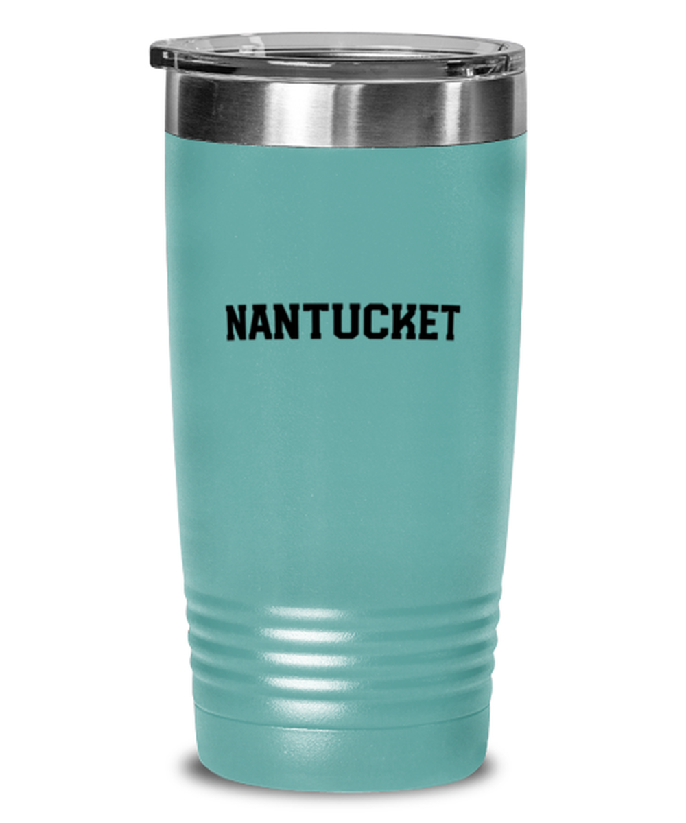 Nantucket Massachusetts Moving Away Travel Coffee Mug Unique Reusable Tumbler Cup Men Women