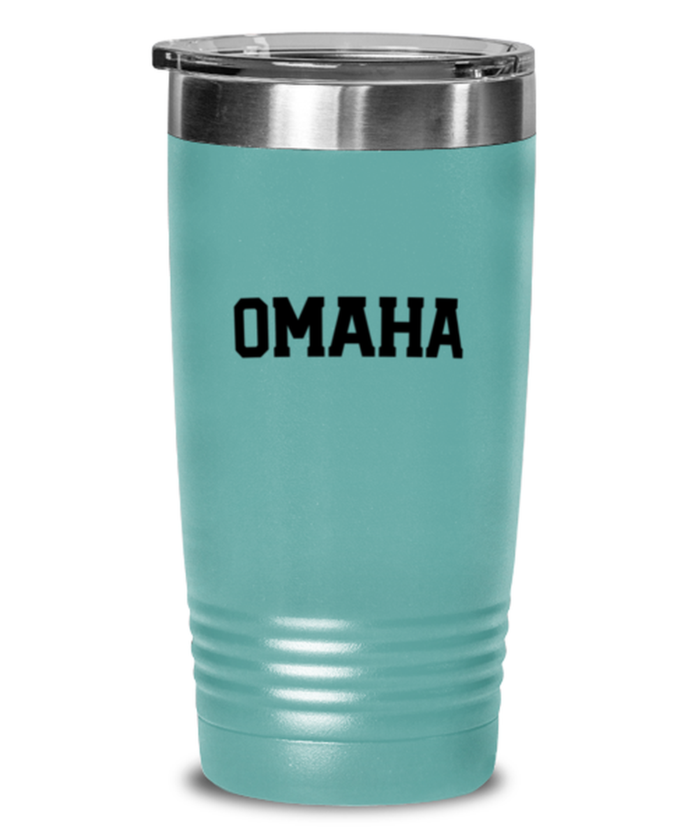 Omaha Nebraska Moving Away Travel Coffee Mug Unique Reusable Tumbler Cup Men Women