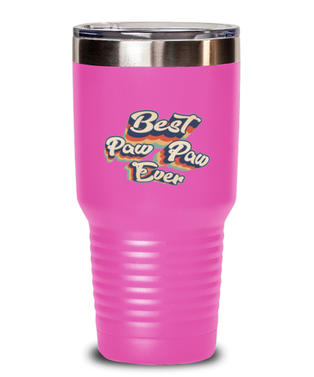 Paw Paw Best Ever Travel Coffee Mug Unique Reusable Tumbler Cup Men Women