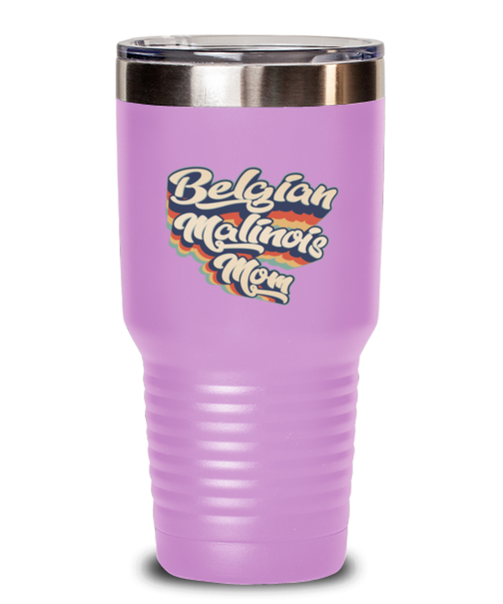 Belgian Malinois Mom Mama Dog Mother Travel Coffee Mug Unique Reusable Tumbler Cup Men Women