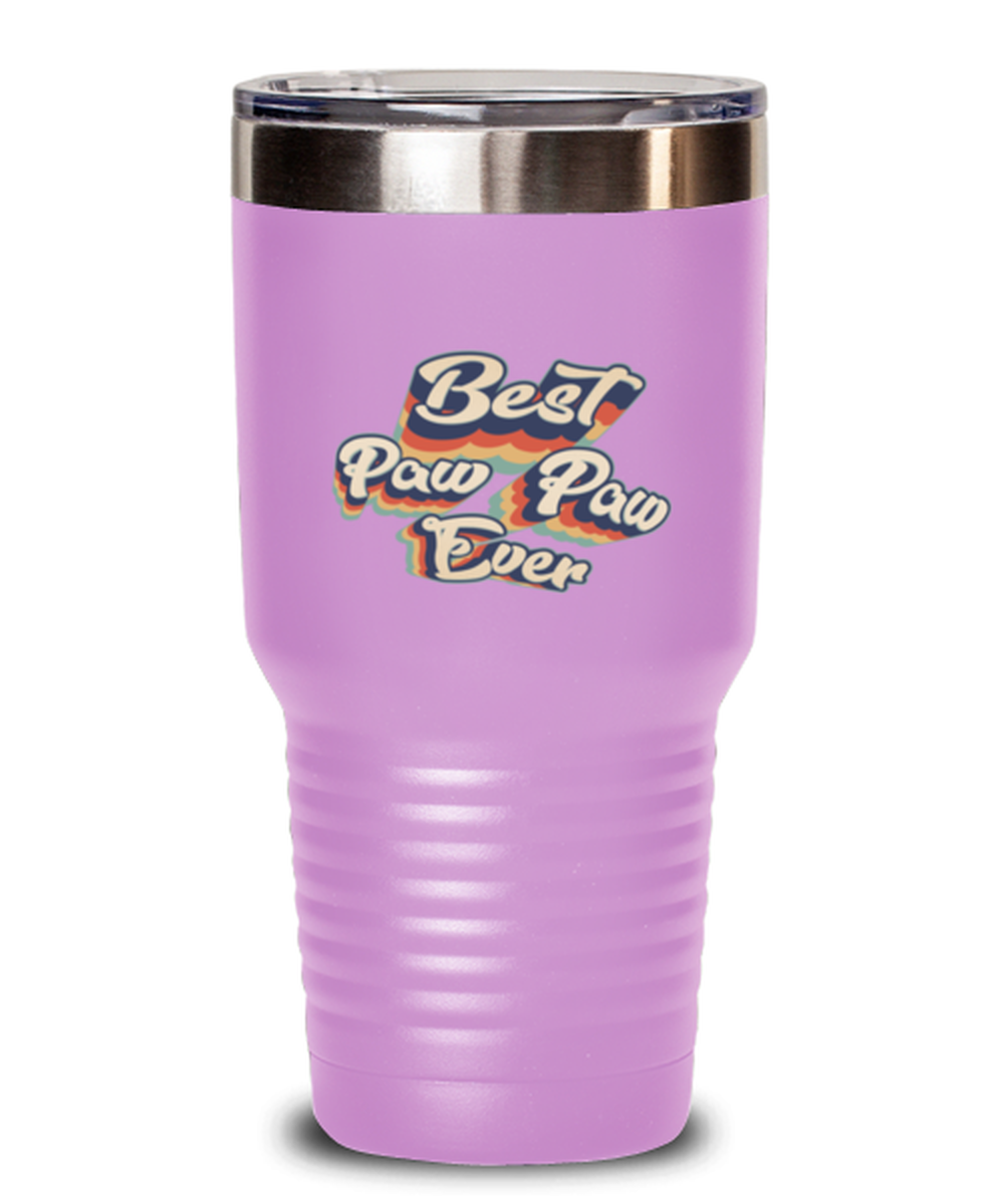 Paw Paw Best Ever Travel Coffee Mug Unique Reusable Tumbler Cup Men Women