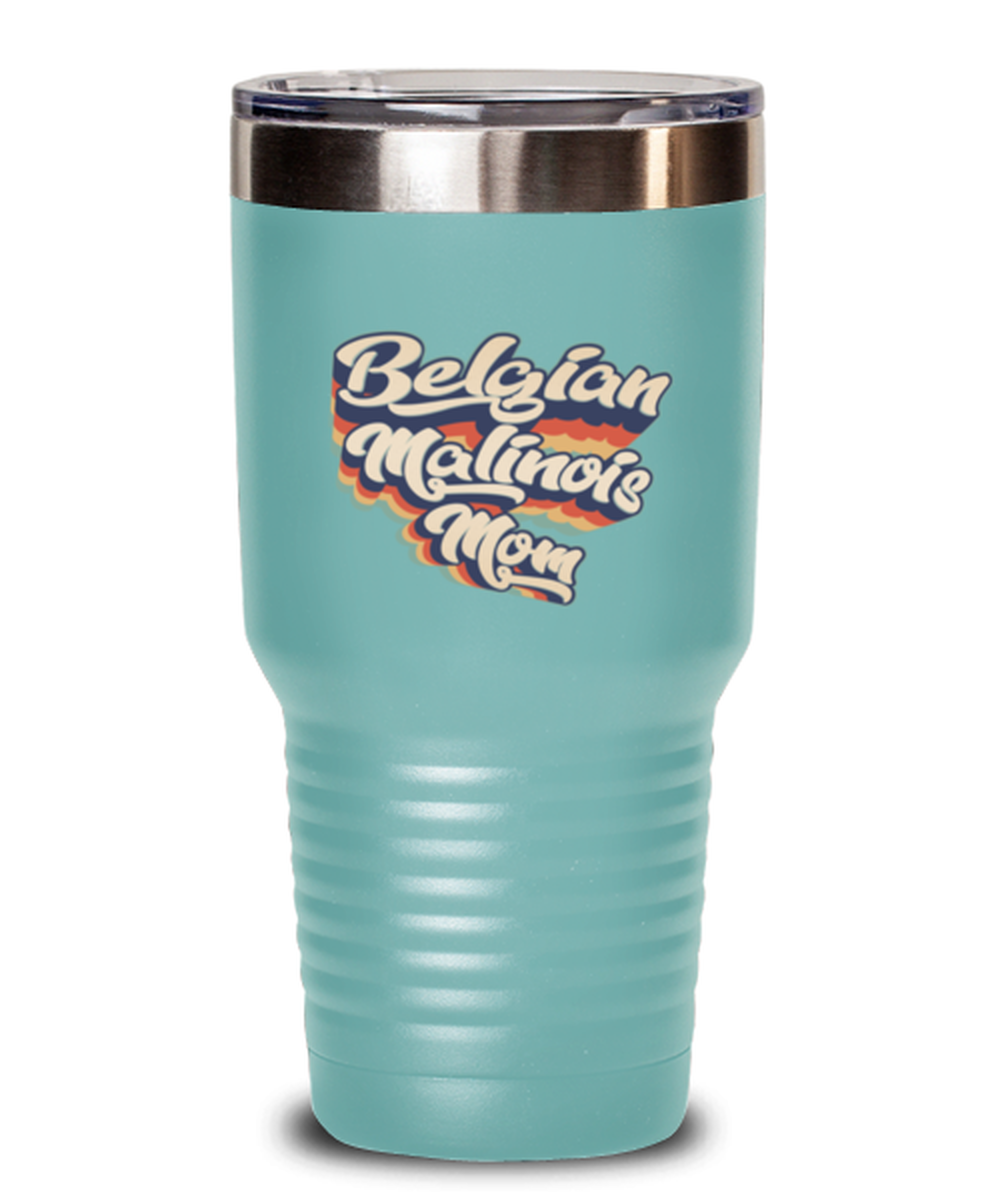 Belgian Malinois Mom Mama Dog Mother Travel Coffee Mug Unique Reusable Tumbler Cup Men Women