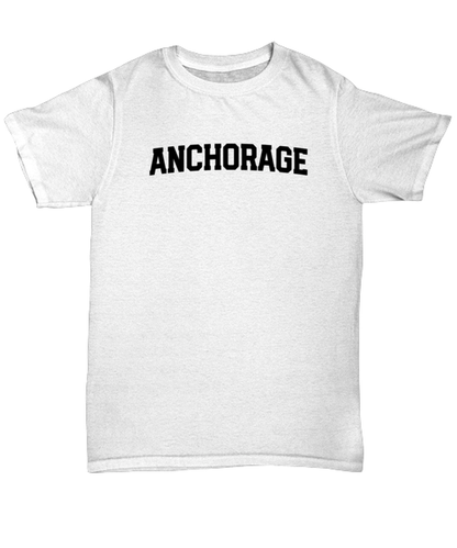 Anchorage Alaska Moving Away T Shirt Unique Unisex Tshirt Cute Tee