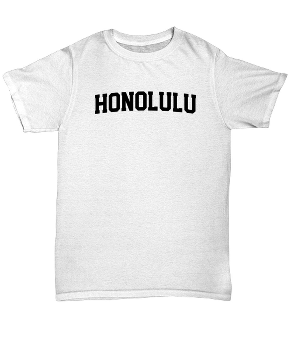 Honolulu Hawaii Moving Away T Shirt Unique Unisex Tshirt Cute Tee