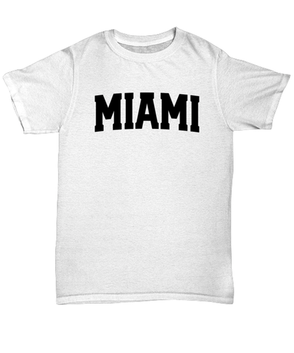 Miami Florida Moving Away T Shirt Unique Unisex Tshirt Cute Tee