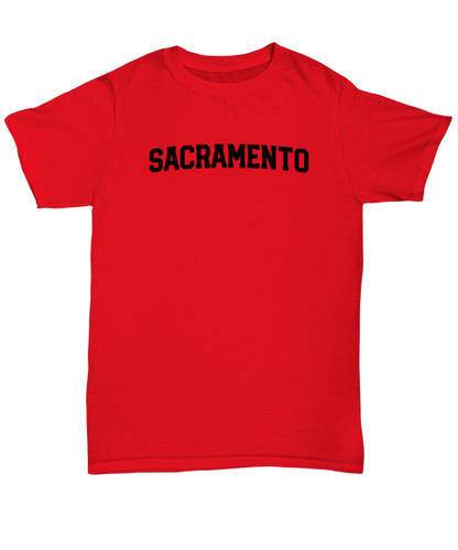 Sacramento California Moving Away T Shirt Unique Unisex Tshirt Cute Tee