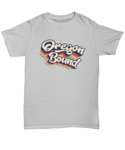 Moving to Oregon Retro 70s T Shirt Unique Unisex Tshirt Cute Tee