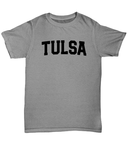 Tulsa Oklahoma Moving Away T Shirt Unique Unisex Tshirt Cute Tee