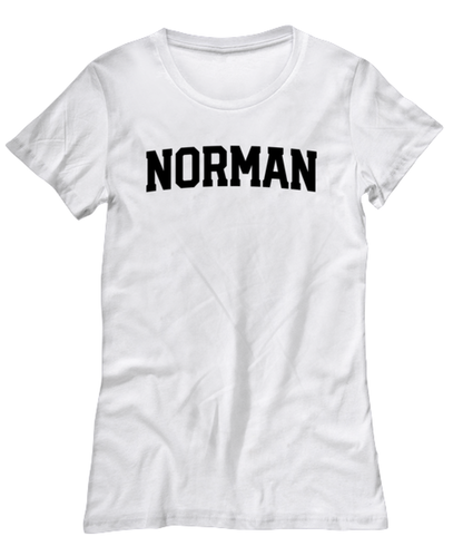 Norman Oklahoma Moving Away Womens T Shirt Unique Woman Tshirt Cute Tee