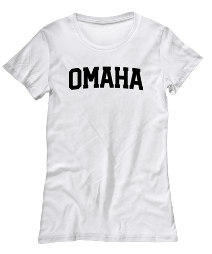 Omaha Nebraska Moving Away Womens T Shirt Unique Woman Tshirt Cute Tee