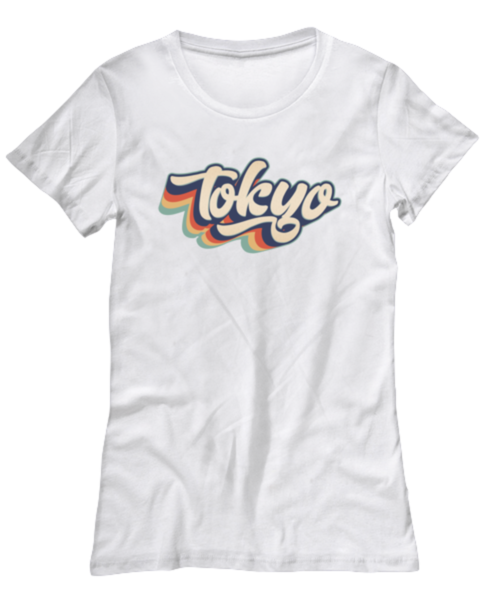 Tokyo Japan Lover Moving Away Japanese Anime Womens T Shirt Unique Woman Tshirt Cute Tee