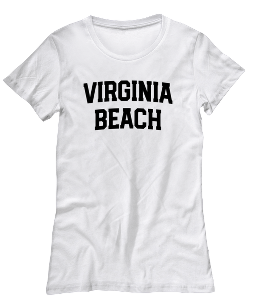 Virginia Beach Moving Away Womens T Shirt Unique Woman Tshirt Cute Tee