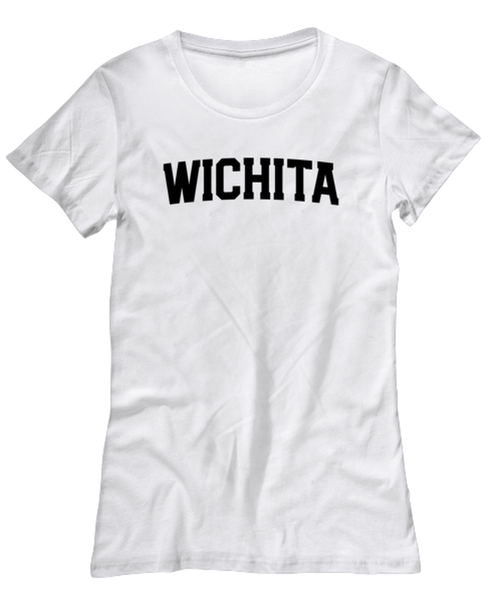 Wichita Kansas Moving Away Womens T Shirt Unique Woman Tshirt Cute Tee