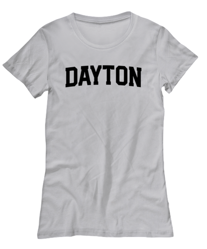 Dayton Ohio Moving Away Womens T Shirt Unique Woman Tshirt Cute Tee