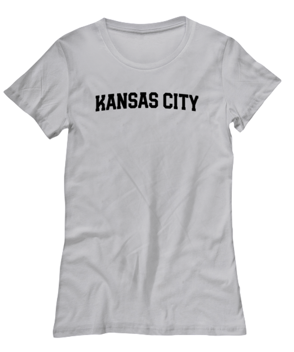 Kansas City Missouri Moving Away Womens T Shirt Unique Woman Tshirt Cute Tee