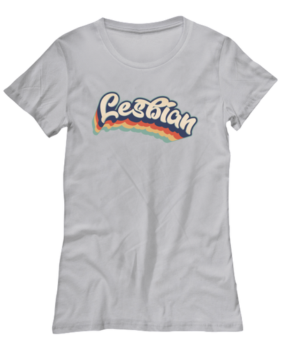 Lesbian Pride Gay LGBT LGBTQ Womens T Shirt Unique Woman Tshirt Cute Tee