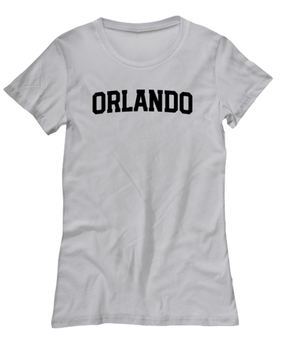 Orlando Florida Moving Away Womens T Shirt Unique Woman Tshirt Cute Tee